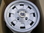 6x14" Fulvia wheels, silver, with center caps and screws