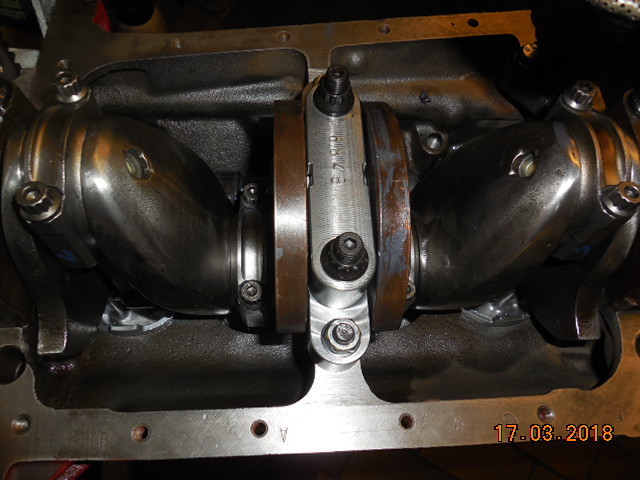 Verstärkter Hauptlagerbock für Abarth Motoren,A 112 Abarth, 1000 TC/R